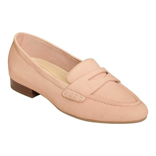 Aerosoles Womens Time Off Penny Loafer taupe metallic 11 M US 